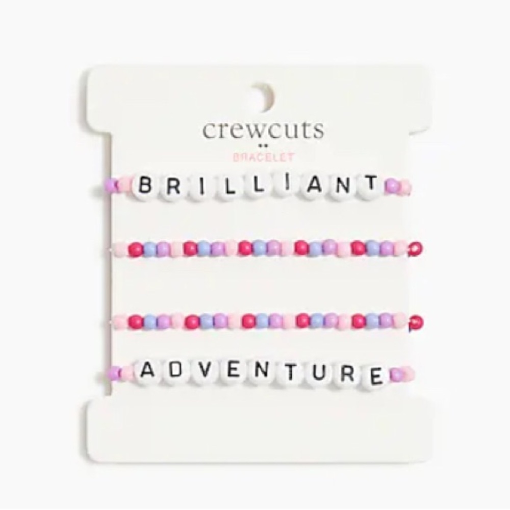 Jcrew Girls' beaded bracelets pack